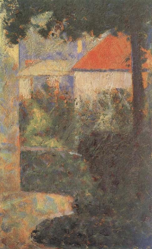 Georges Seurat Houses at Le Raincy oil painting picture